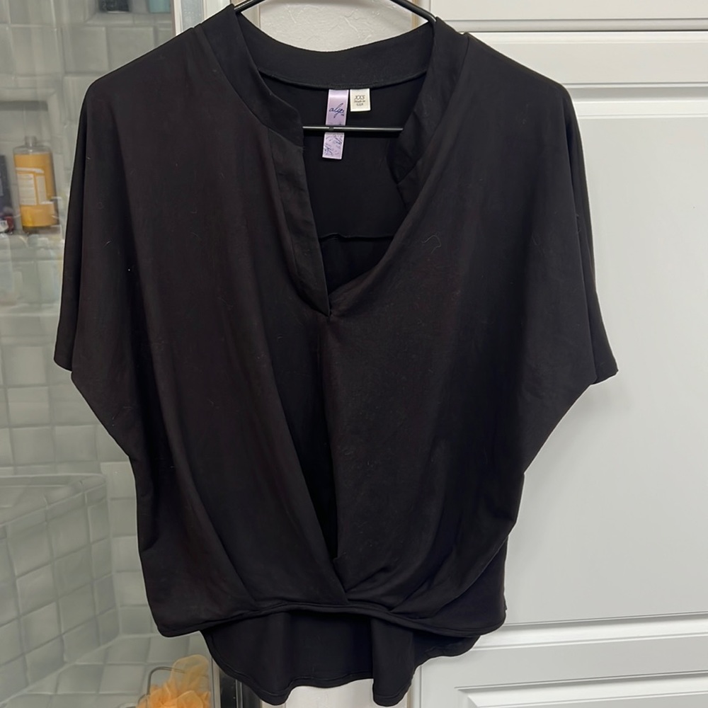 Black oversize shirt